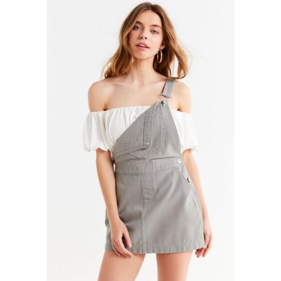 Urban Outfitters Denim - Urban Outfitters BDG Pinne Canvas Skirtall Overall Mini Dress Canvas Sun Summer